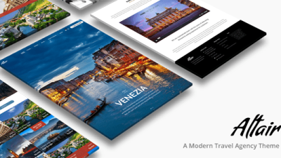 Altair Travel Agency WordPress Theme v.5.2 Download