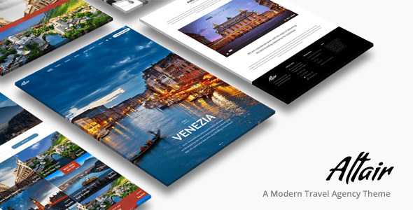 Altair Travel Agency WordPress Theme v.5.2 Download