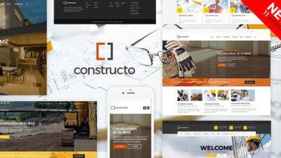 Constructo v.4.2.2 – Construction WordPress Theme Download