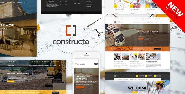 Constructo v.4.2.2 – Construction WordPress Theme Download