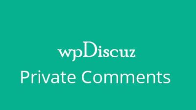 wpDiscuz – Private Comments v.7.0.8 Download