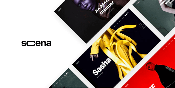 Scena Nulled v1.1.2 – Creative WordPress Portfolio Ajax Theme