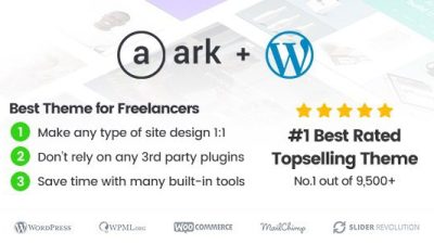 The Ark WordPress Theme made for Freelancers v1.56.0 Download