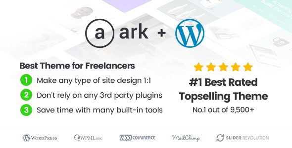 The Ark WordPress Theme made for Freelancers v1.56.0 Download