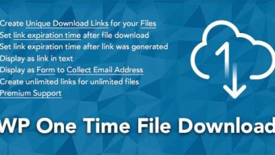 WP One Time File Nulled