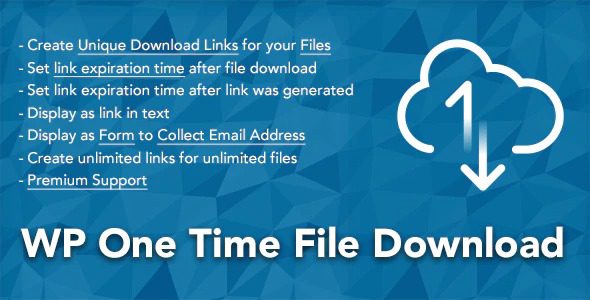 WP One Time File Nulled