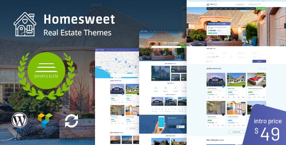 HomeSweet v.1.9 – Real Estate WordPress Theme