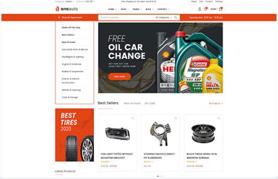 Onemart - Multipurpose eCommerce WordPress Theme Nulled