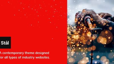Stål v.1.4.0 – Industry WordPress Theme