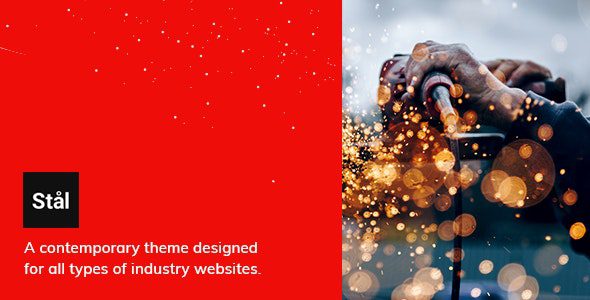 Stål v.1.4.0 – Industry WordPress Theme