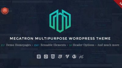 Megatron – Responsive MultiPurpose WordPress Theme v3.8 Download
