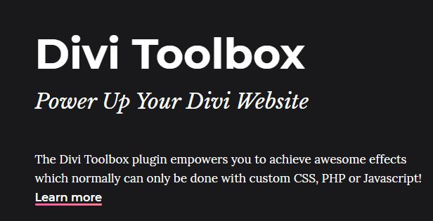 Divi Toolbox – Powerful Tools to Customize the Divi Theme v1.6.14 Download