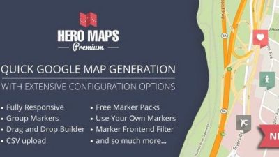 Hero Maps Premium – Responsive Google Maps Plugin v2.3.2