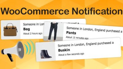 WooCommerce Notification Boost Your Sales v.1.4.2.5 Download