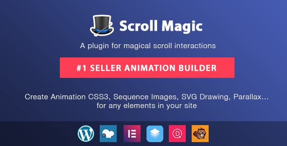 Scroll Magic WordPress – Scrolling Animation Builder Plugin v.4.2.5 Download