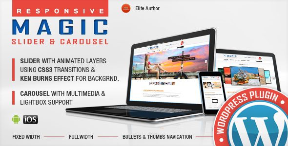 Magic Responsive Slider and Carousel WordPress Plugin v.1.7.1 Download