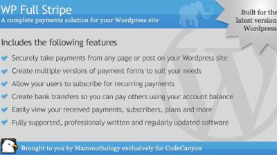 WP Full Stripe v.5.5.6 – Subscription and payment plugin for WordPress