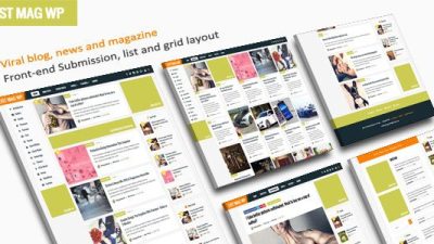 List Mag WP v.3.3 – A Responsive WordPress Blog Theme Download