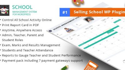 School Management System for WordPress v.76.0 Download