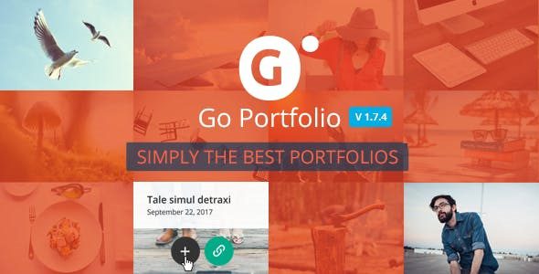 Go Portfolio – WordPress Responsive Portfolio v1.8.3 Download