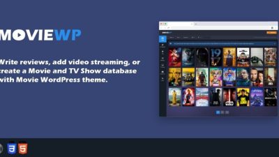 MovieWP – Movie WordPress Theme v.3.8.4 +Full Plugin Download