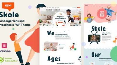 Skole-School-Kindergarten-WordPress-Elementor-Nulled-download