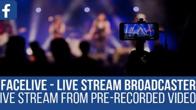 FaceLive – Live Stream Broadcaster Plugin for WordPress v1.1.0 Download