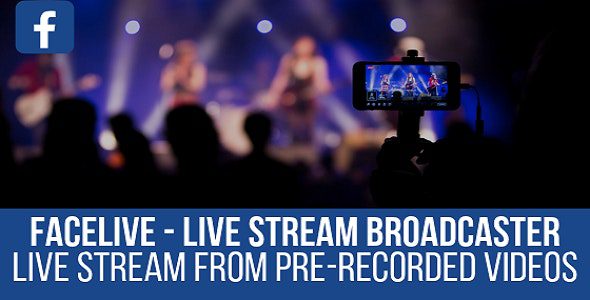 FaceLive – Live Stream Broadcaster Plugin for WordPress v1.1.0 Download
