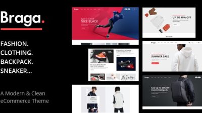 Braga v1.0.5 – Fashion Theme for Woo WP Download
