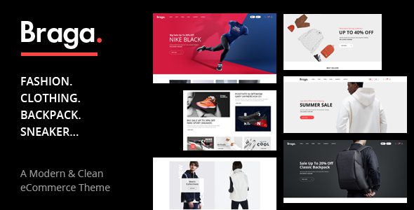 Braga v1.0.5 – Fashion Theme for Woo WP Download