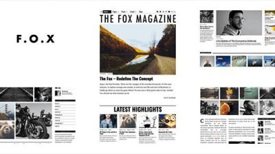 The-Fox-Minimal-Blog-Magazine-Theme-For-Creators-Nulled-Download