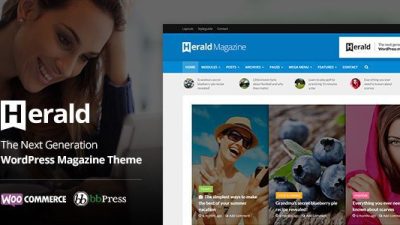 Herald – Newspaper & News Portal WordPress Theme v.2.5 Download