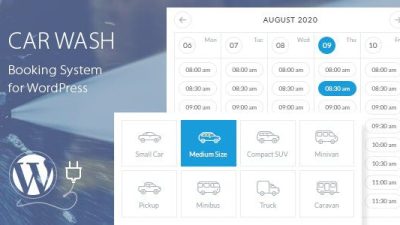 Car Wash Booking System For WordPress v.2.4 Download