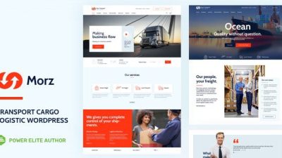 Morz – Transport Cargo Logistics WordPress v.10 Download