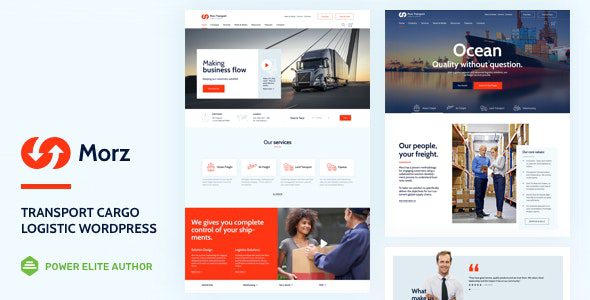 Morz – Transport Cargo Logistics WordPress v.10 Download