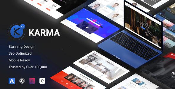 Karma v.6.2.6 – Responsive WordPress Theme Download