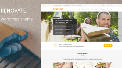 Renovate v6.9 – Construction Renovation WordPress Theme Download