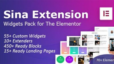 SEFE – Sina Extension for Elementor v1.9.0 Download