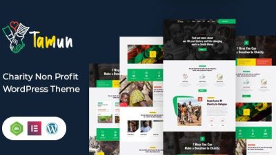 Tamun – Fundraising WordPress Theme v1.1 Download