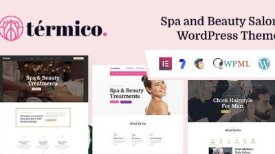 Termico – Spa and Beauty Salon WordPress Theme v.1.0.4 Download