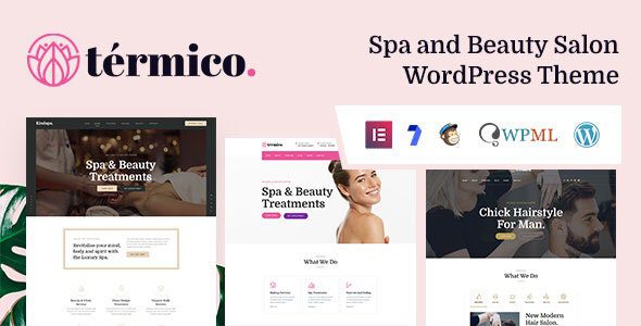 Termico – Spa and Beauty Salon WordPress Theme v.1.0.4 Download