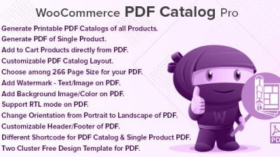 WooCommerce PDF Catalog Pro v2.1.0 Download