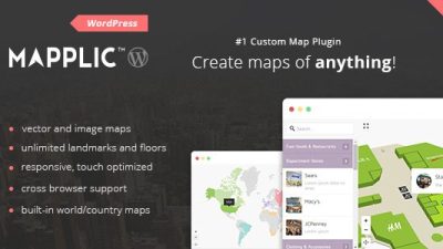 Mapplic – Custom Interactive Map WordPress Plugin v.7.1 Download