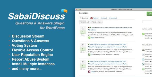 Sabai Discuss plugin for WordPress v1.4.11 Download