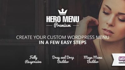 Hero Menu – Responsive WordPress Mega Menu Plugin v.1.15.6 Download