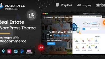 Propertya v.1.0.7 – Real Estate WordPress Theme