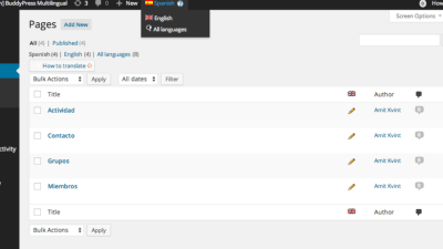 WPML BuddyPress Multilingual v.1.6.1 Download