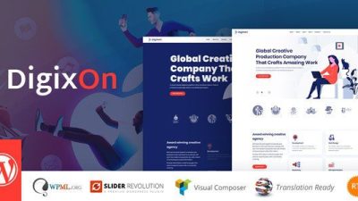 Digixon v.2.1 – Digital Marketing Strategy Consulting WP Theme Free Download
