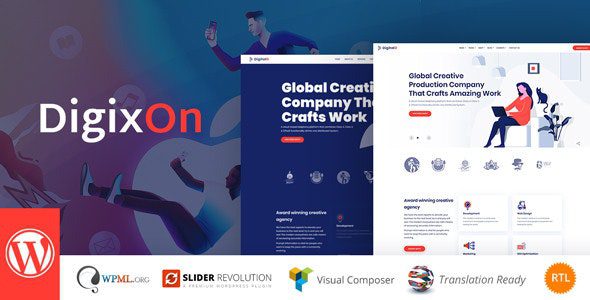 Digixon v.2.1 – Digital Marketing Strategy Consulting WP Theme Free Download