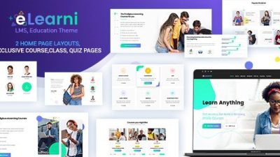 eLearni v2.2 – Online Learning & Education LMS Download